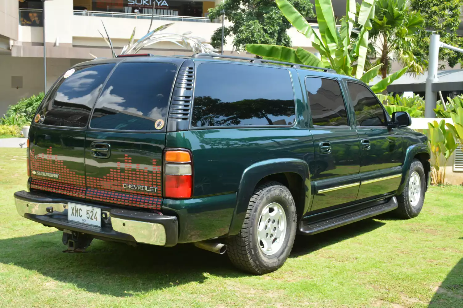 Chevrolet Suburban rear storage