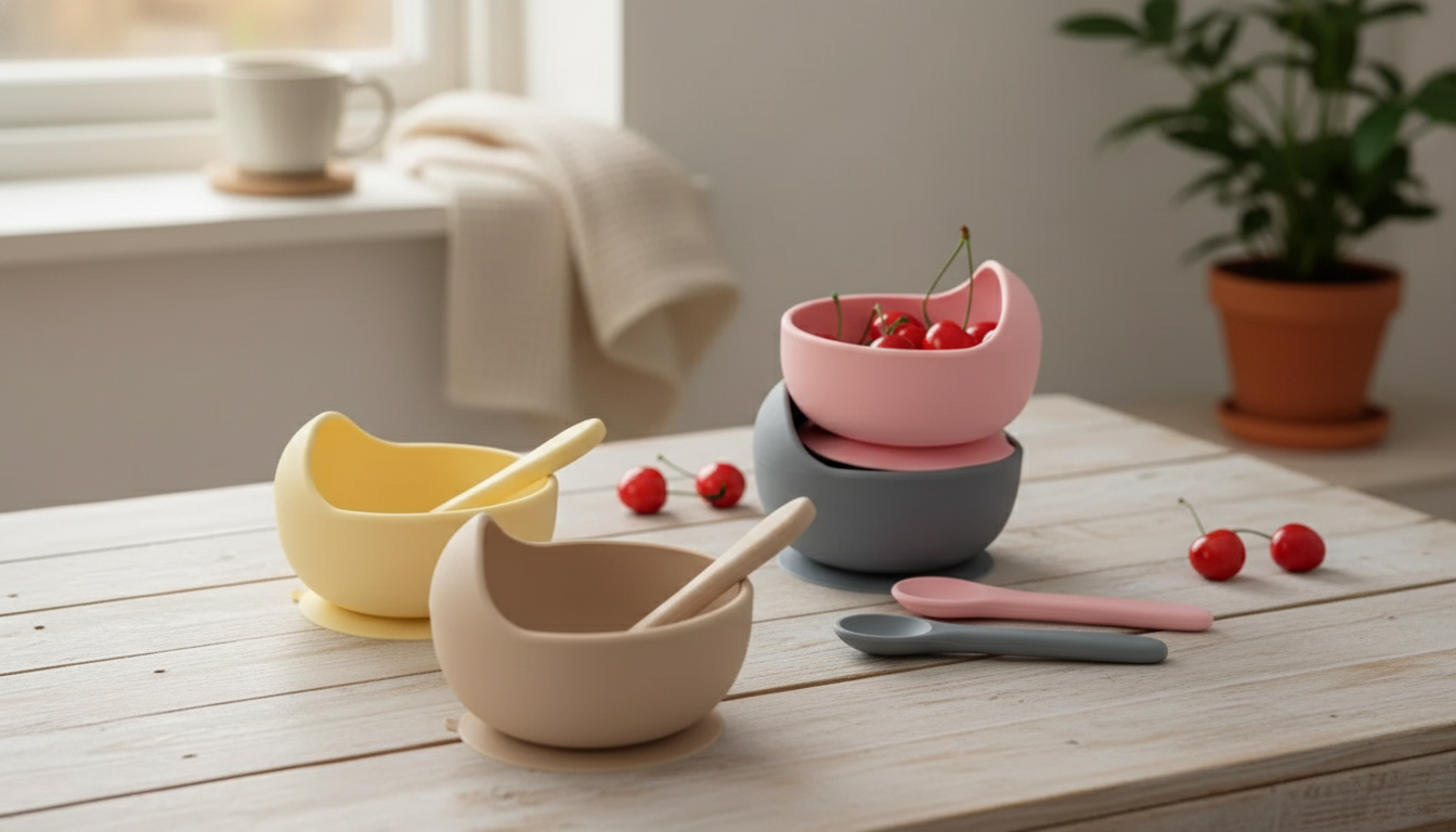 Baby Silicone Feeding Spoon: Safe, Soft & Easy Care