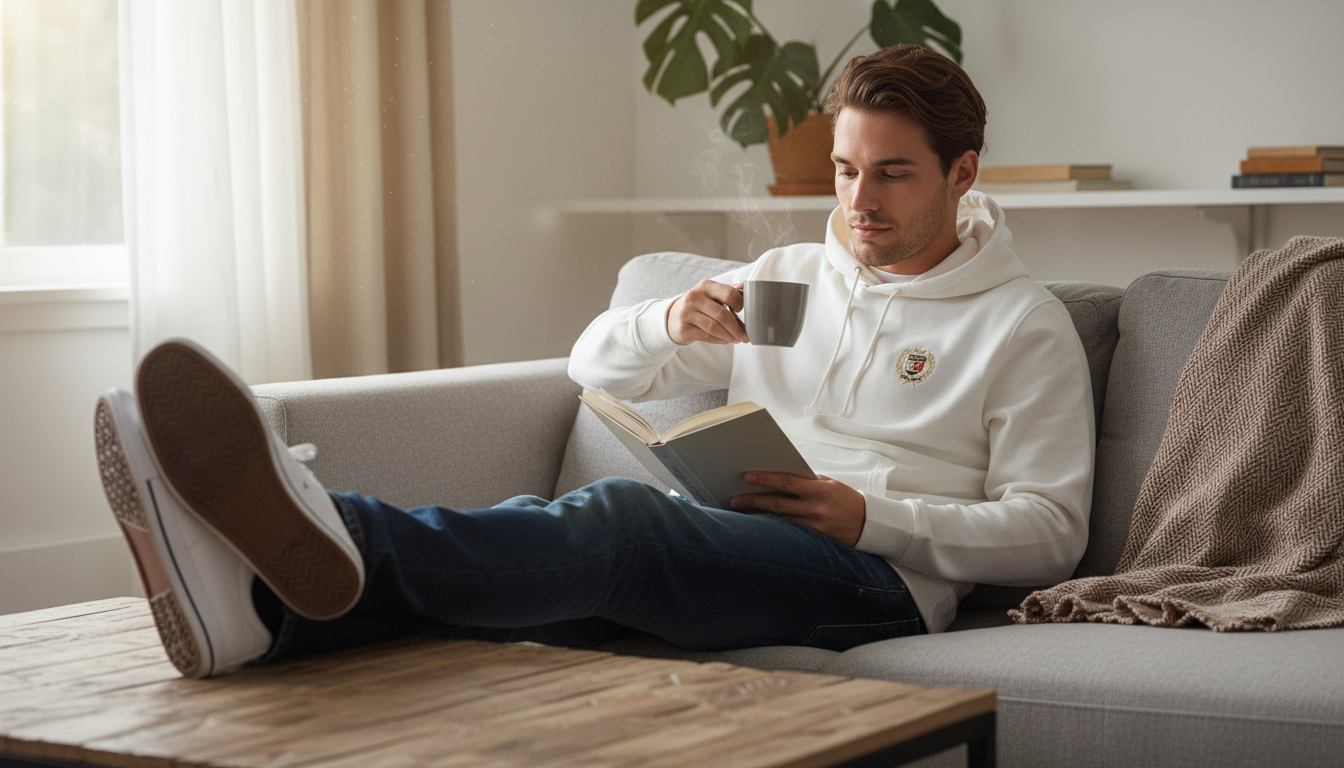 Tommy Hilfiger Jeans Men’s Hoodie: Everyday Comfort