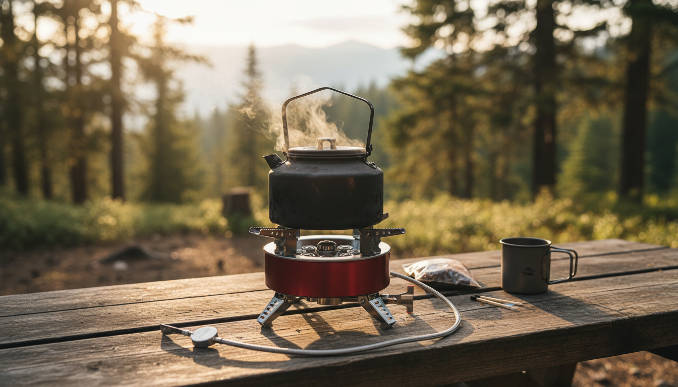 23800W 9-Core Camping Stove with Folding Legs: Fast Boils