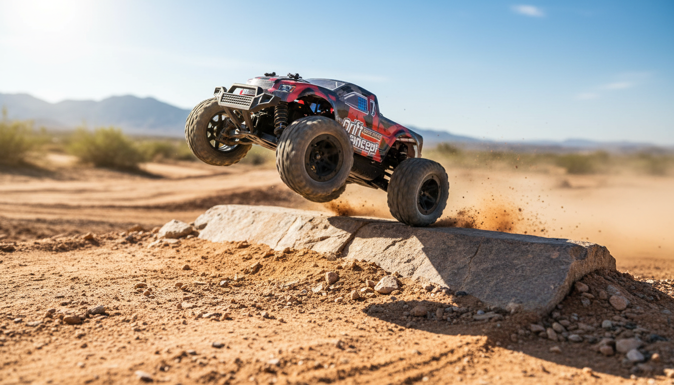 4WD Off-Road RC Monster Truck: Speed, Grip & Setup
