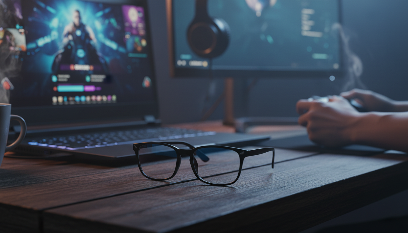 Anti Blue Light Gaming Glasses: Comfort for Long Sessions