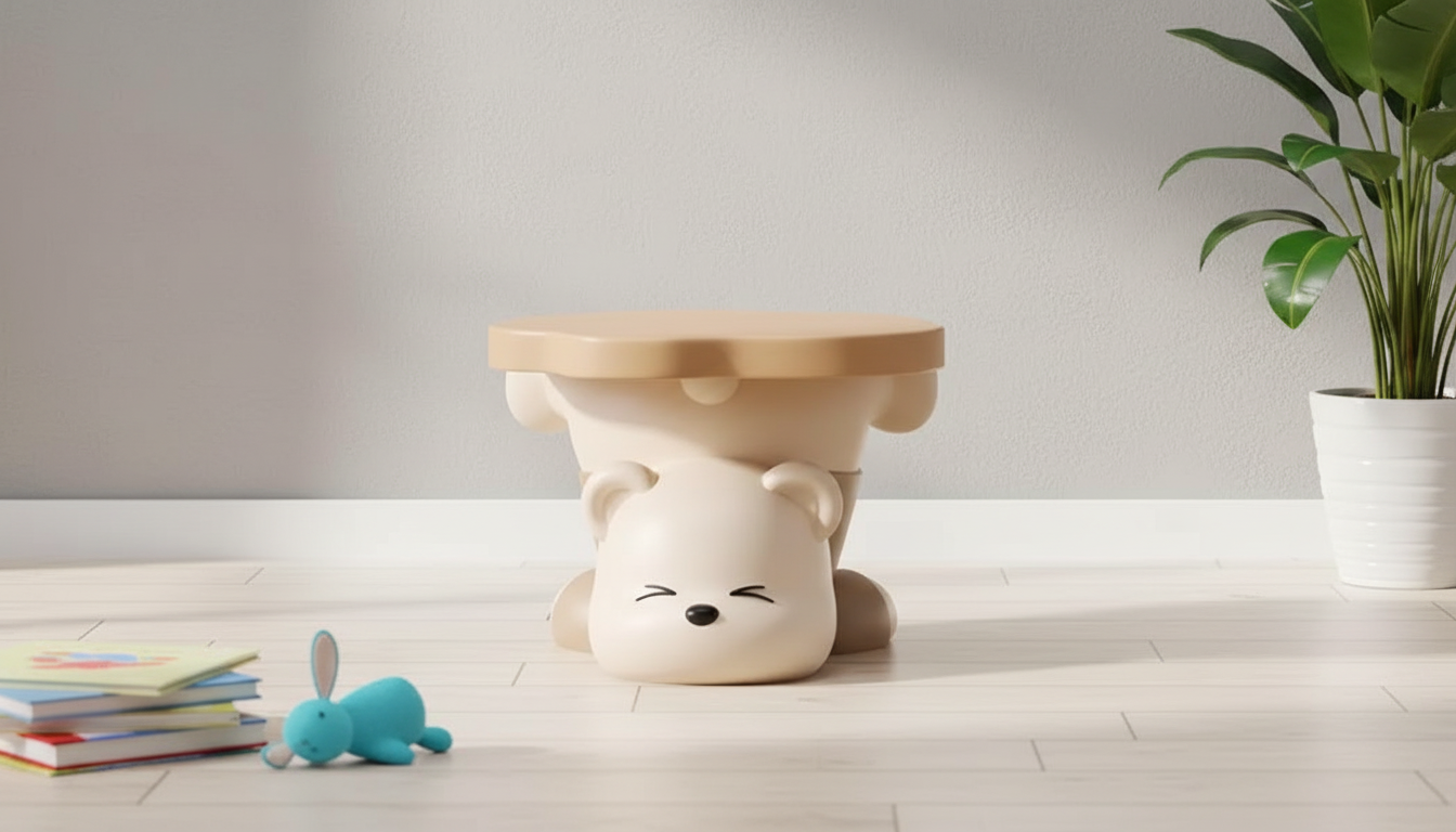 Modern Cute Kawaii Nightstand: Size, Safety & Styling