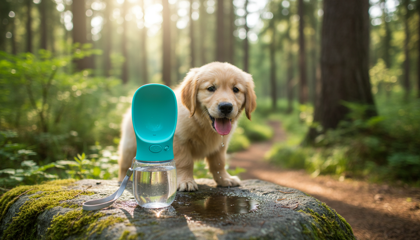 Portable Pet Water Bottle Tips for Walks & Travel