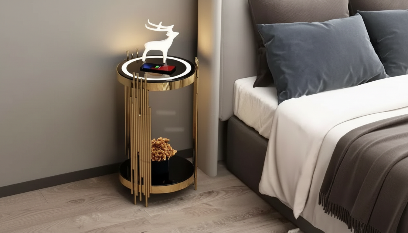 Round Smart Nightstands for Nordic Bedrooms: What to Buy