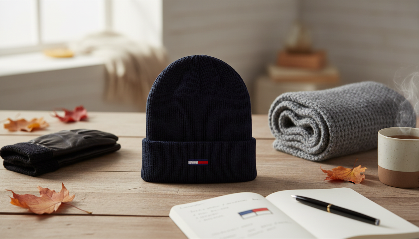 Tommy Hilfiger Women’s Grey Cap for Everyday Polish