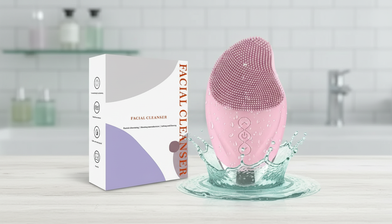 Ultrasonic Silicone Cleansing Brush: Deep Pore How-To