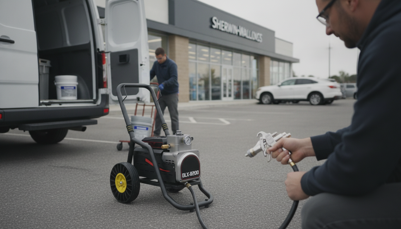 Sherwin-Williams Paint Sprayer Rentals: What to Expect